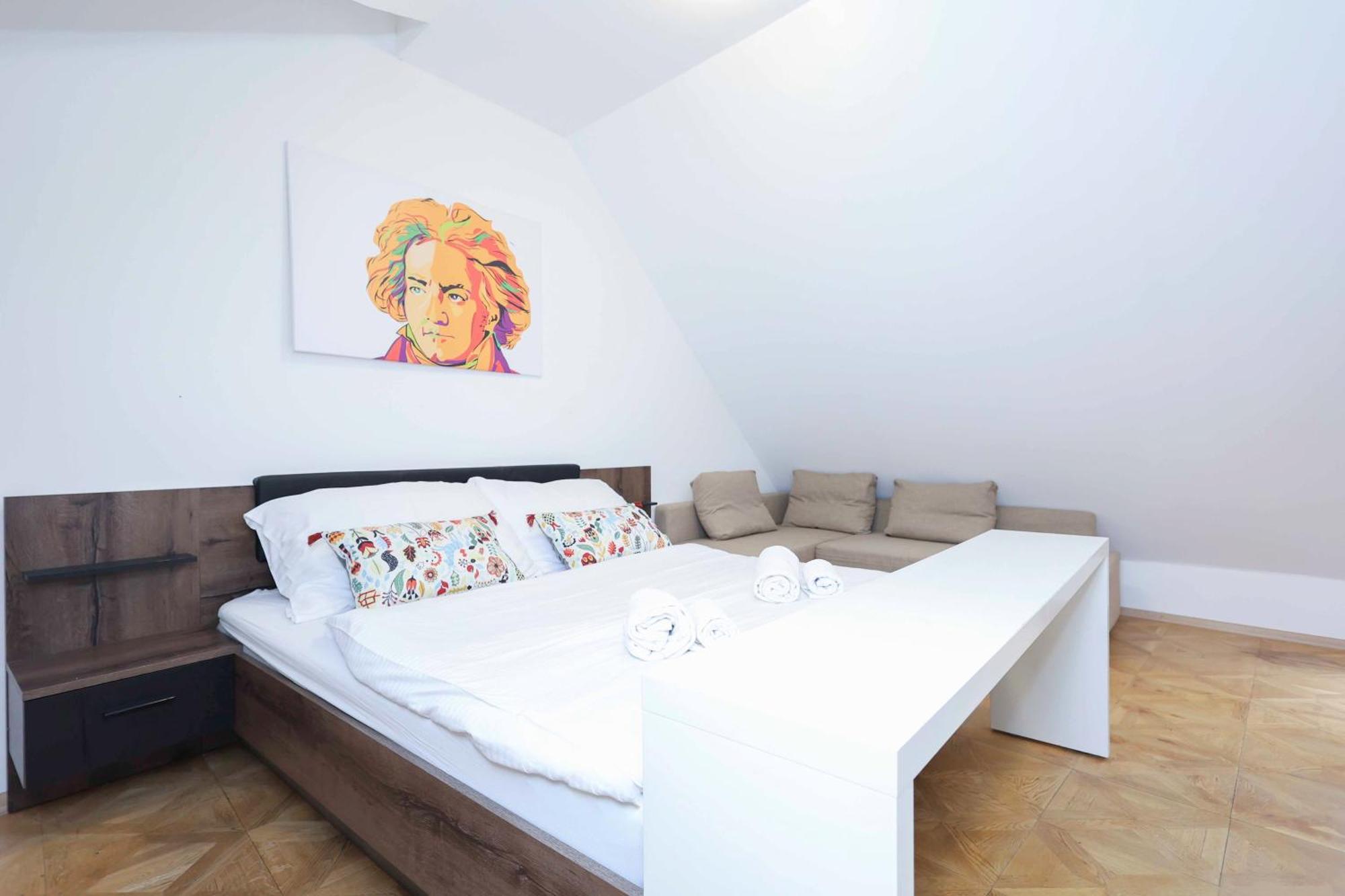Beethoven Apartments Bratislava Luaran gambar